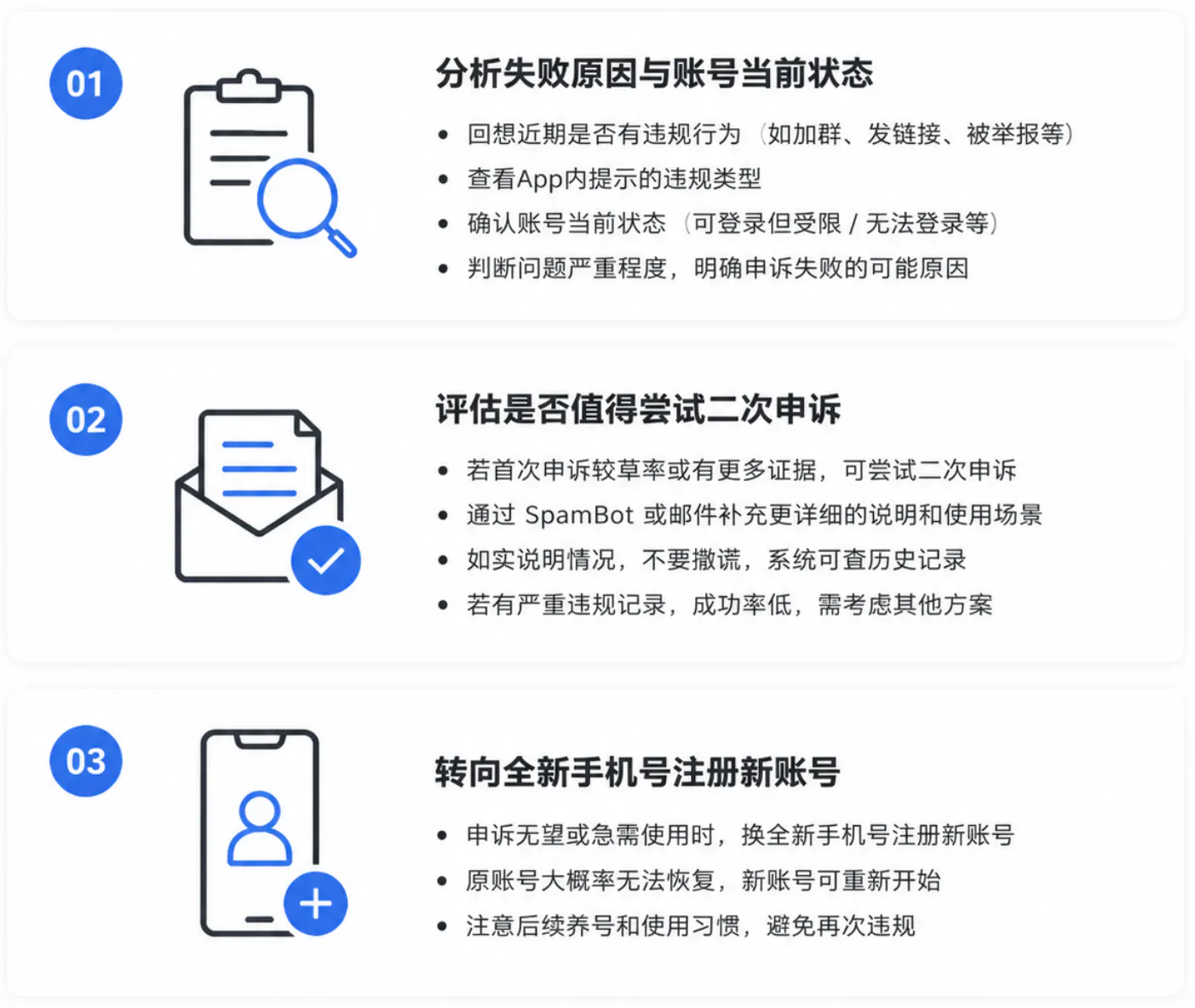 申诉未通过后的现实处理方案